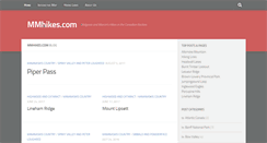 Desktop Screenshot of mmhikes.com